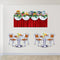 Cruise Ship Buffet Wall Decorations - 1.7m