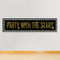 Party With The Stars Banner 120cm x 30cm