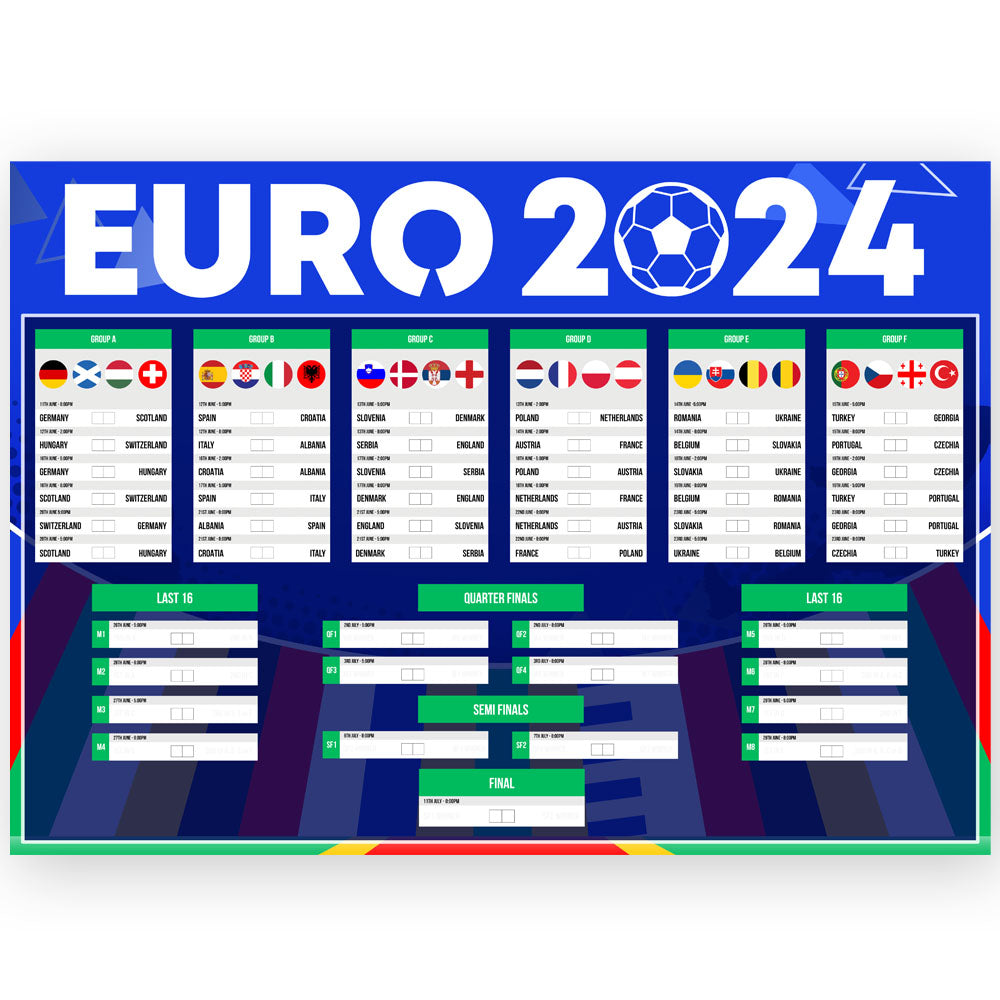Euro 2024 Football Party Party Supplies & Decorations Party Packs