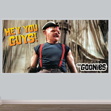 The Goonies Official Large Scene Setter Backdrop Decoration - 1.65m