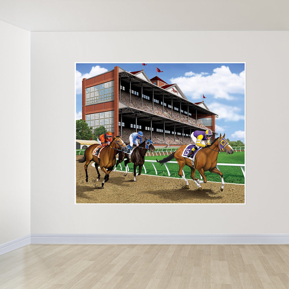 Horse Racing Backdrop Decoration - 1.8m