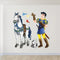 Prince and Trusty Steed Fairytale Wall Decorations - 1.61m