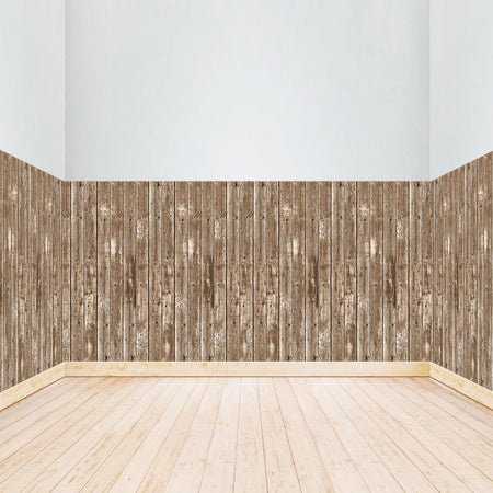 Barn Wooden Cladding Backdrop Decoration -  9.1m