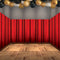 Red Curtain Backdrop - 9.1m