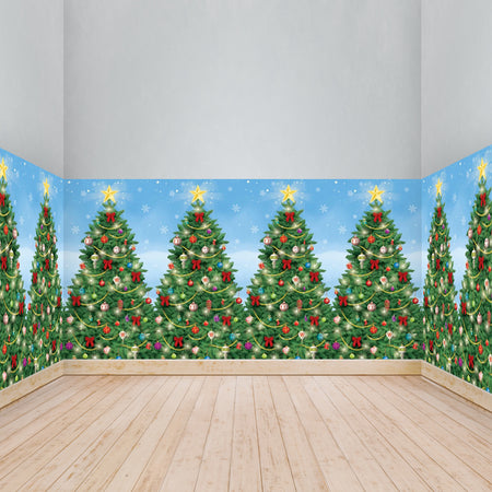 Christmas Tree Room Roll Decoration - 12.1m