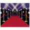 Red Carpet Backdrop Decoration - 1.83m