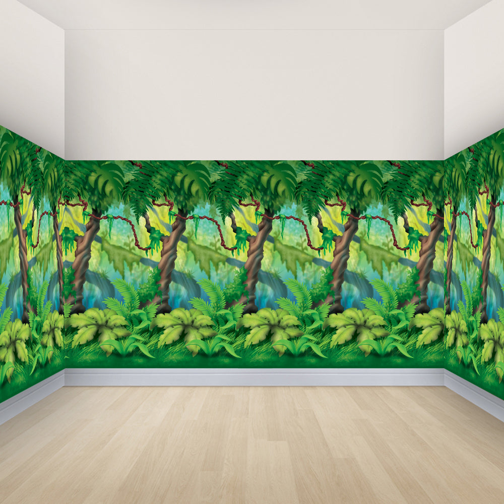 Jungle Trees Backdrop Decoration - 9.14m