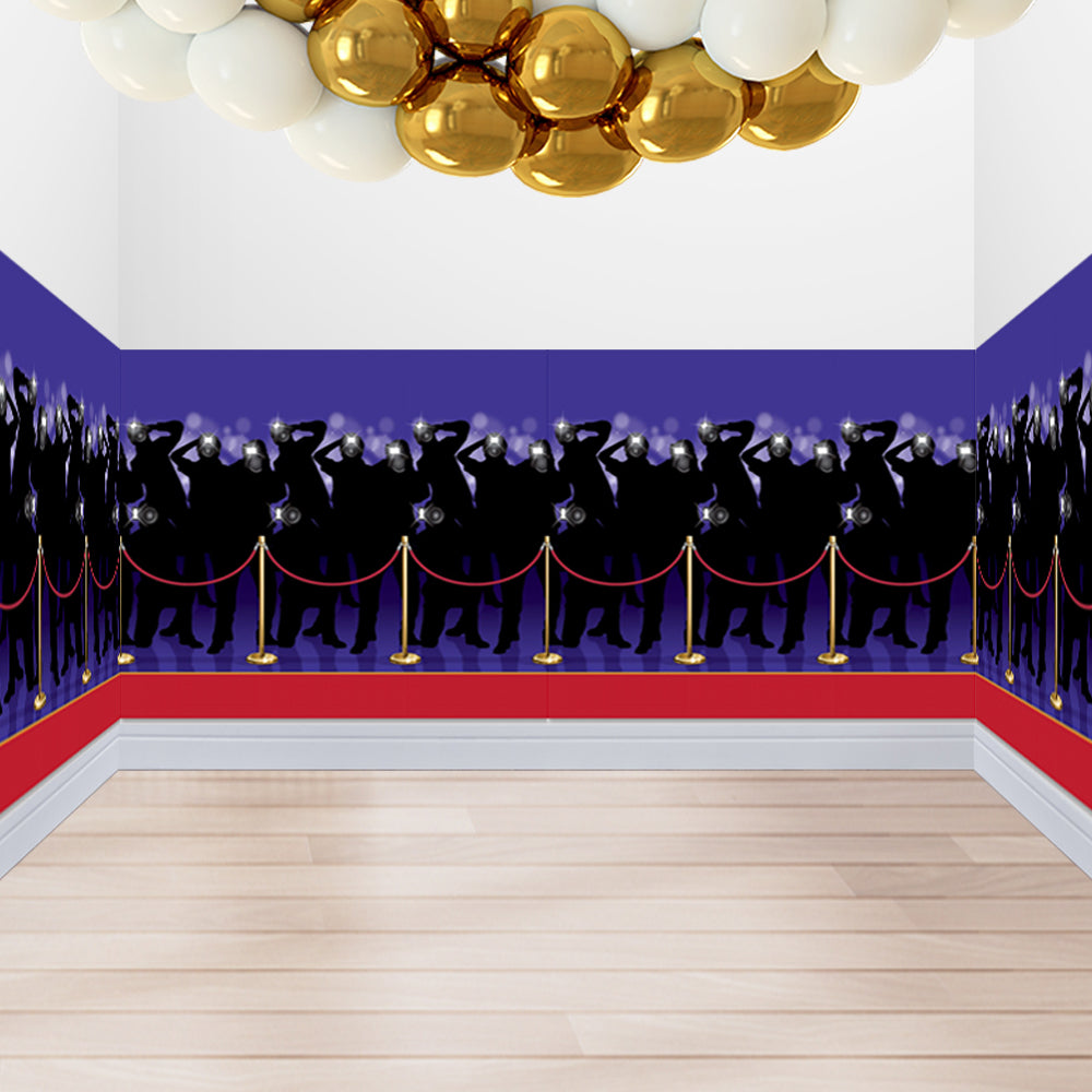 Paparazzi Red Carpet Backdrop Decoration - 9.14m