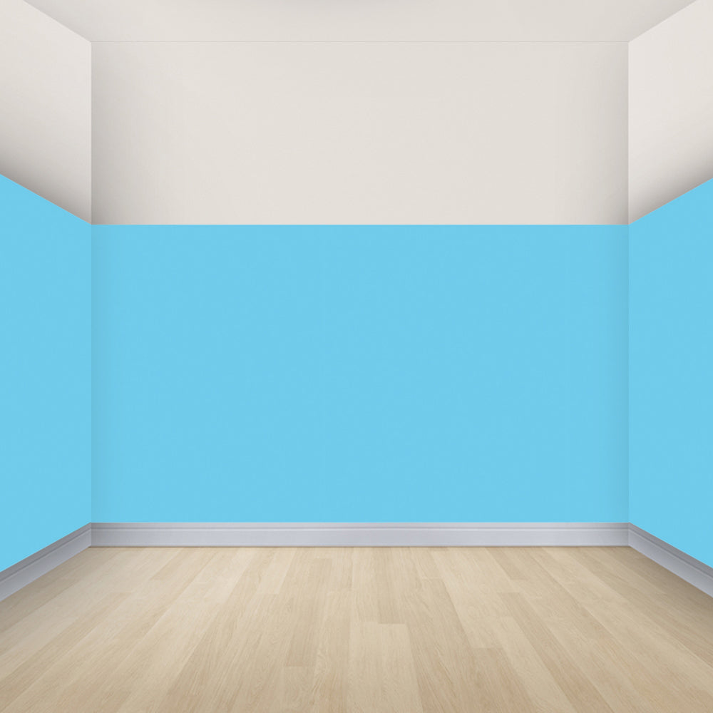 Sky Blue Backdrop Decoration - 9.14m