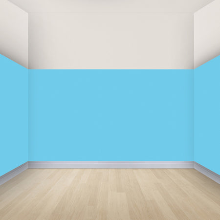 Sky Blue Backdrop Decoration - 9.14m