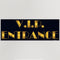 VIP Entrance Card Sign - 55cm x 20cm