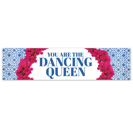 Dancing Queen Landscape Banner - 120cm x 30cm