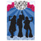 Dancing Queen Group Silhouette Portrait Poster - A3