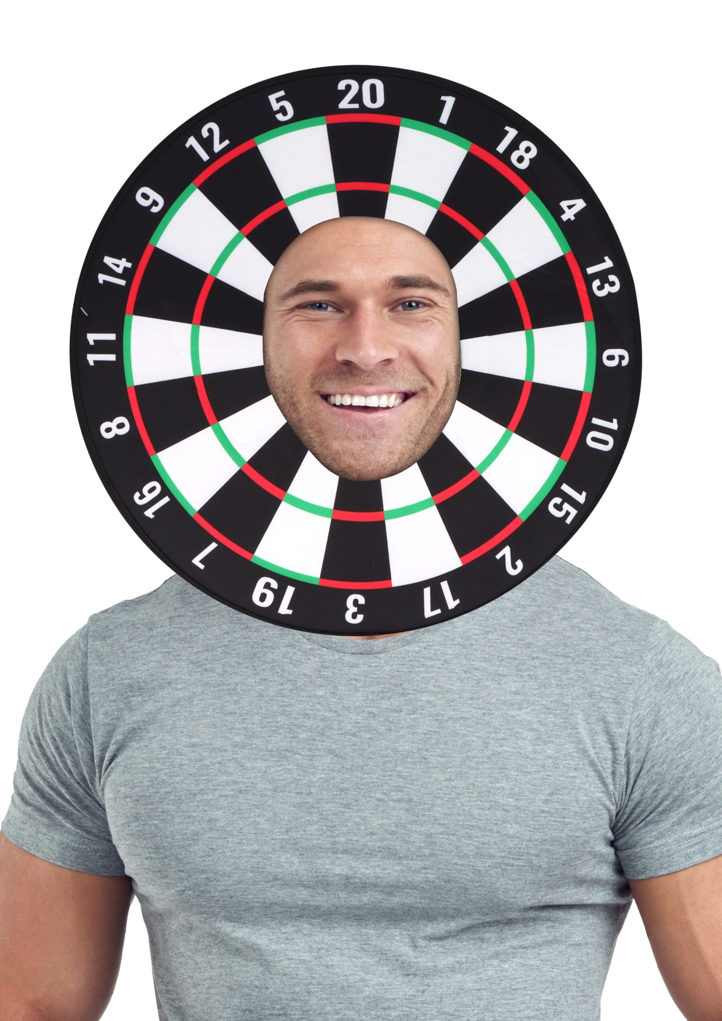 Dartboard Novelty Headpiece - One Size