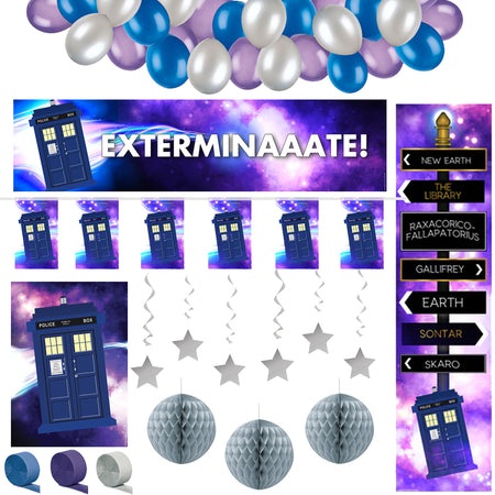 Doctor Who Decoration Pack