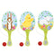 Easter Paddle Bat and Ball Game - 3 Assorted Designs - 22cm - Each