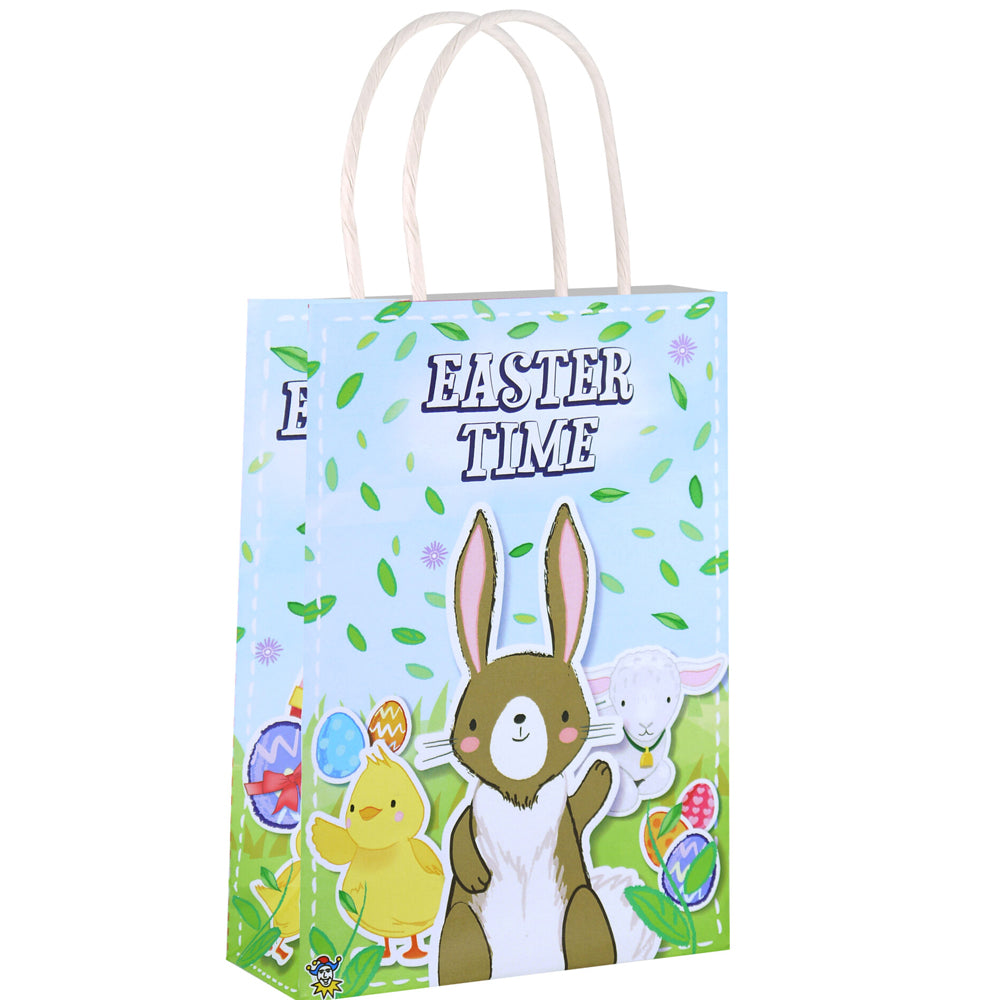 Easter Time Paper Party Bag - 22cm - Each