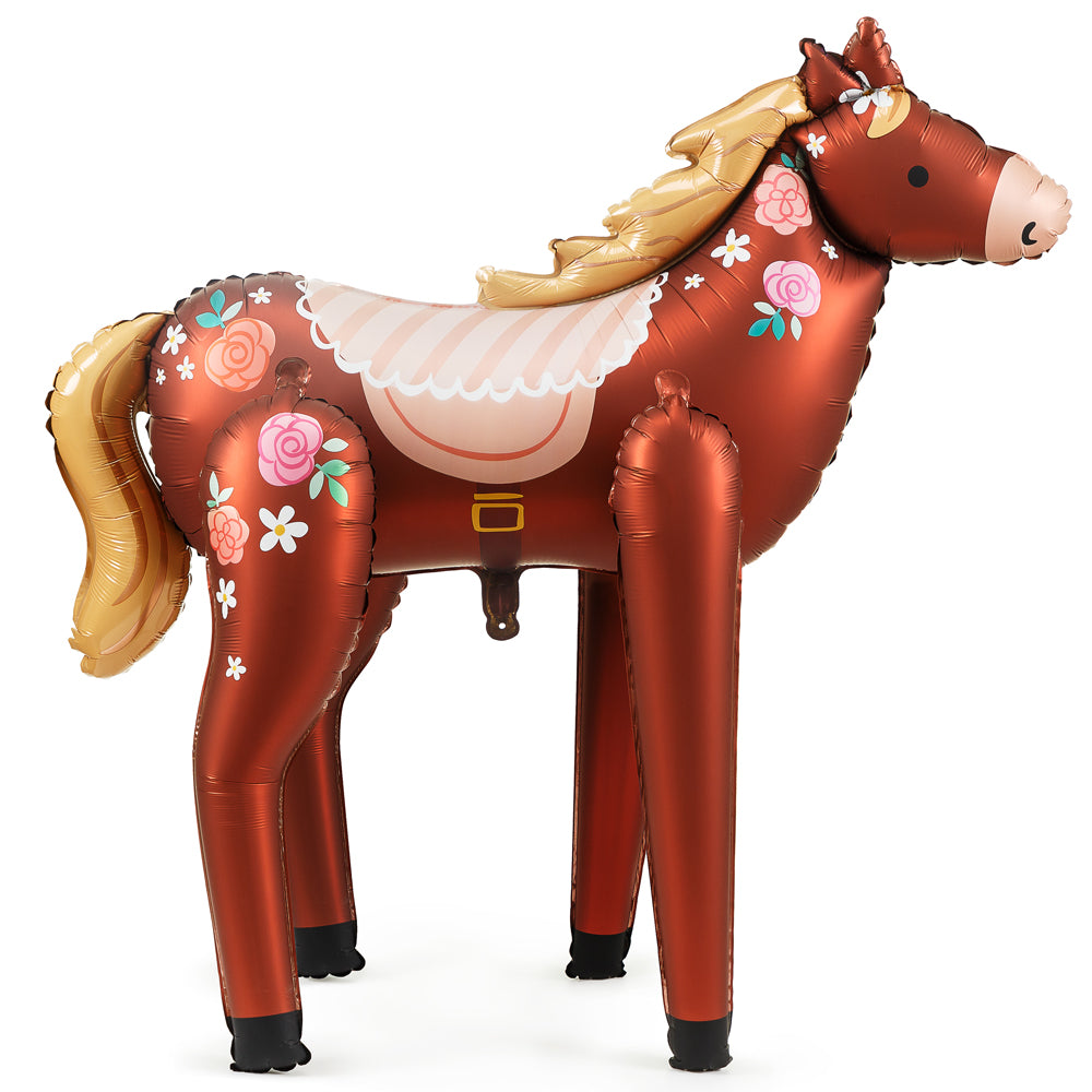 Giant Horse Air Fill Foil Balloon - 50"