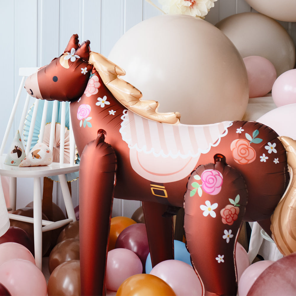 Giant Horse Air Fill Foil Balloon - 50"