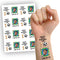 Football Personalised Temporary Tattoos - Pack of 16