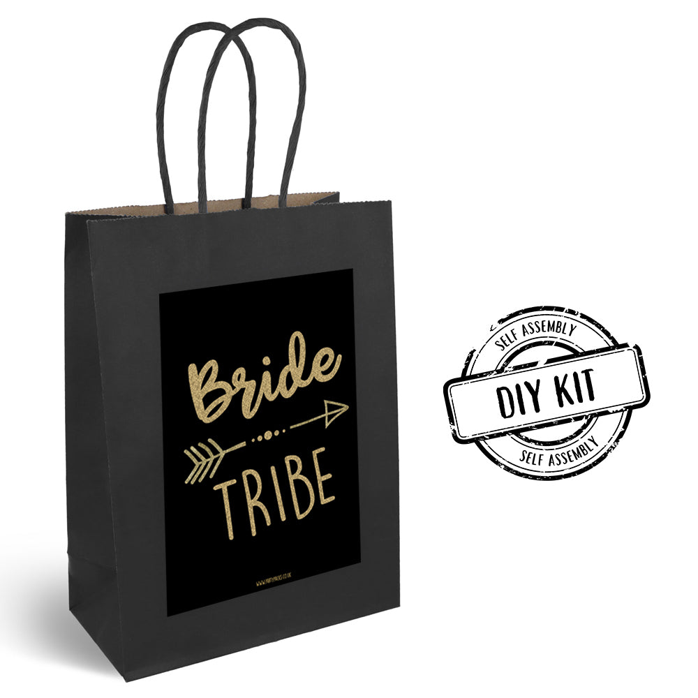 Bride Tribe Hen Paper Party Bags - Pack of 4