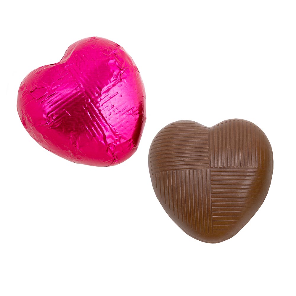 Chocolate Heart - Fuchsia Pink - 6g - Each