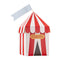 Circus Tent Customisable Party Boxes - Pack of 4