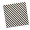 Monochrome Black and White Striped Paper Napkins - Pack of 16