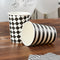 Monochrome Black and White Paper Cups - Pack of 8