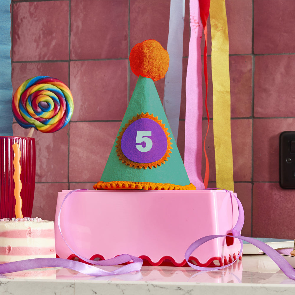 Customisable Felt Party Hat - Add Your Age