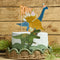 Dinosaur Card Cake Topper Set