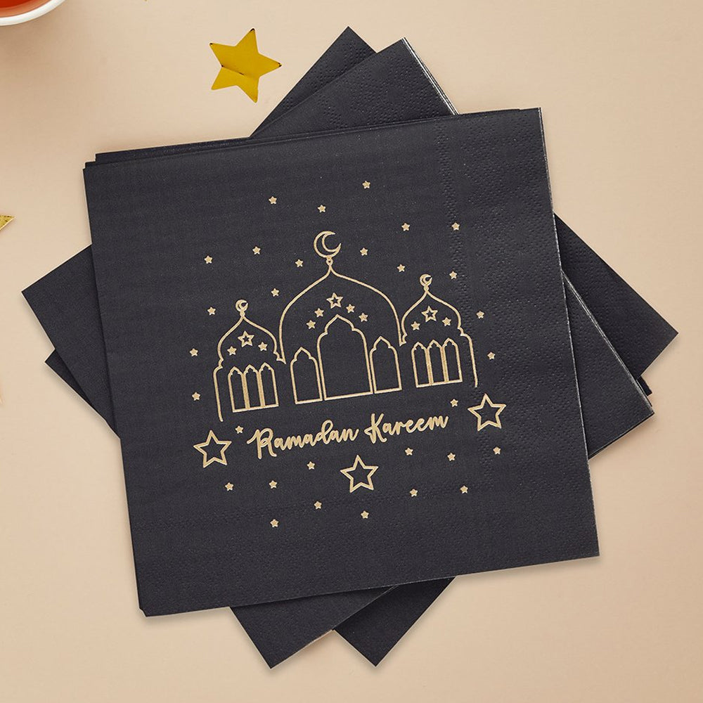 Ramadan Napkins - 33cm - Pack of 16