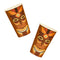 Large Tropical Tiki Paper Cups - 16oz - Pack of 8