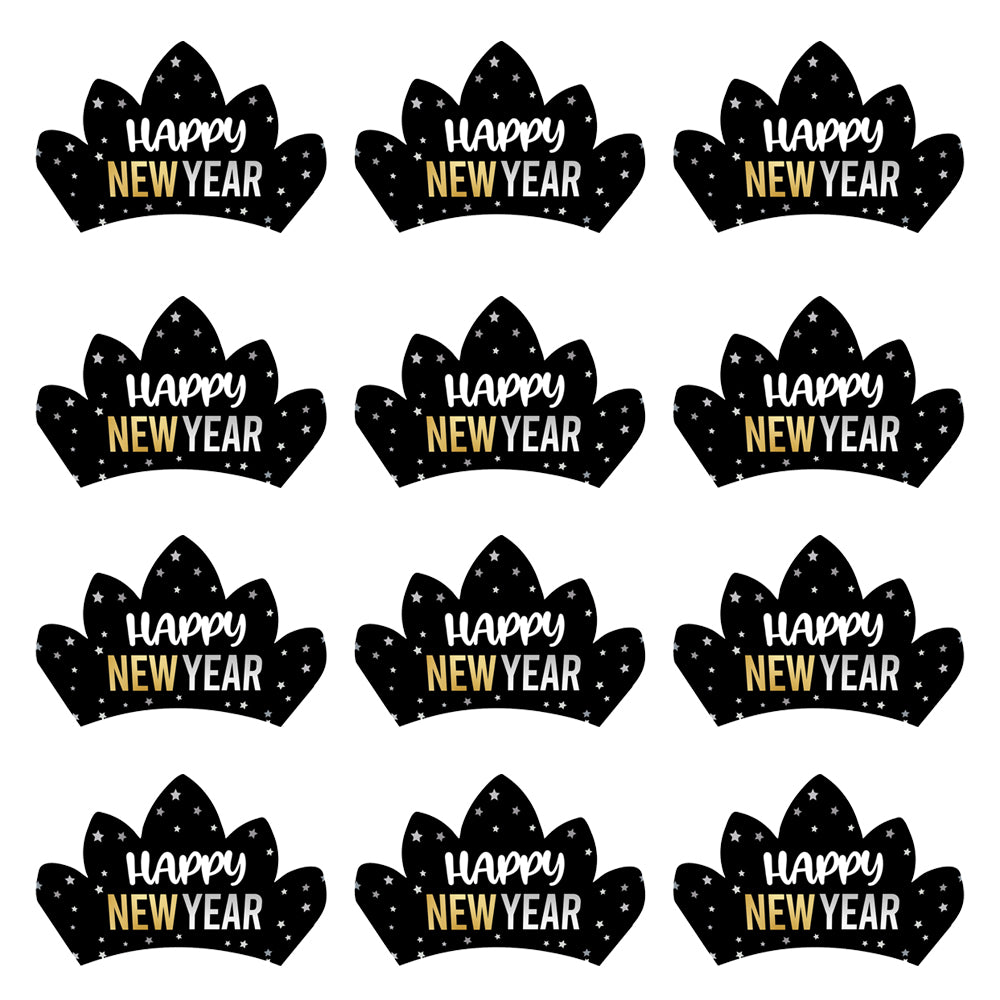 Happy New Year Card Tiara - Pack of 50