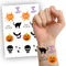 Halloween Temporary Tattoos - Sheet Of 16