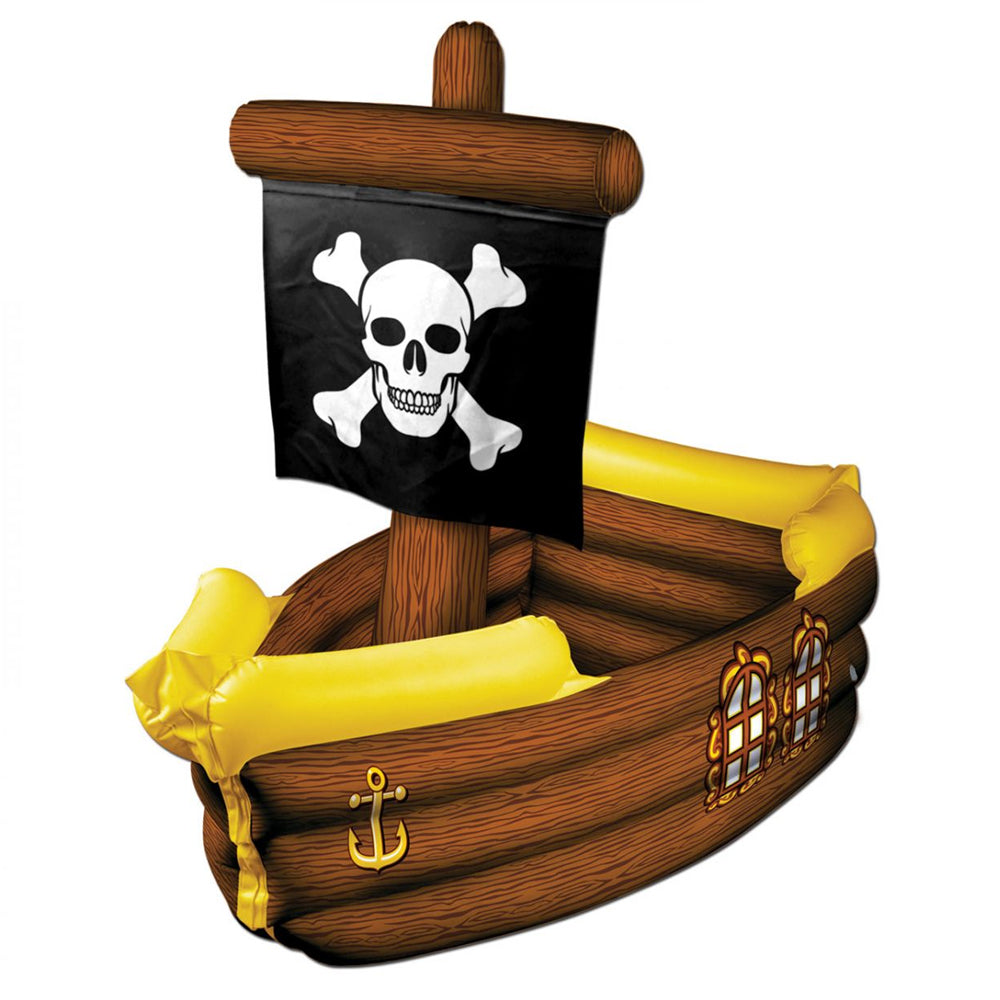 Inflatable Pirate Ship Cooler - 1m