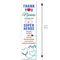 International Nurses Day Thank You Portrait Banner - 30cm x 120cm