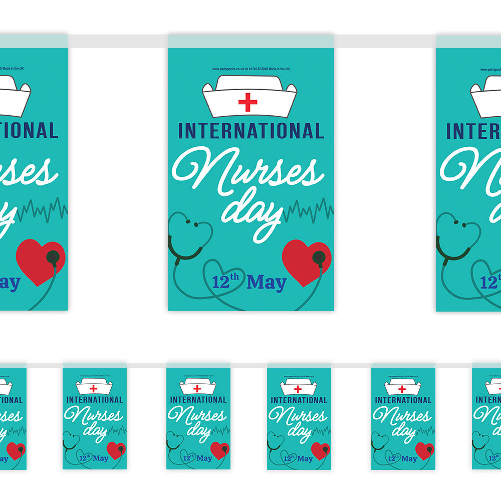 International Nurses Day Bunting - 2.4m