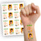 Jungle Personalised Temporary Tattoos - Pack of 16