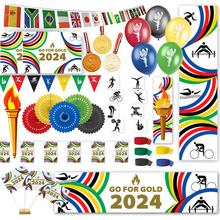 Large Summer World Games Athletics Decoration Pack