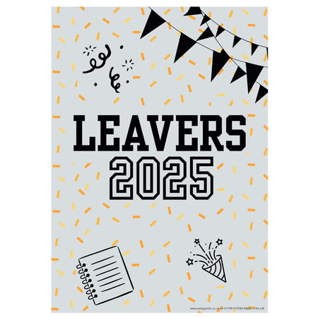 Leavers 2025 Poster Decoration - A3