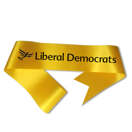 Liberal Democrats Party Sash