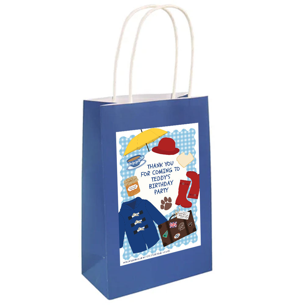 London Bear Personalised Party Bag - Pack Of 12