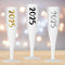 2025 New Year White Champagne & Prosecco Flute Glass - Choose Your Text Colour - 175ml - Each