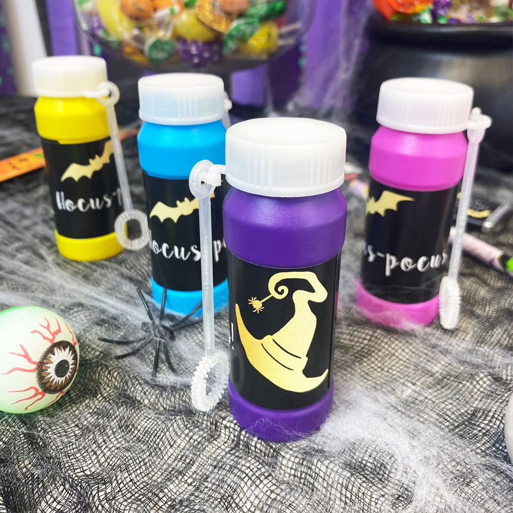 Personalised Bubbles - Witch Please - Pack of 8