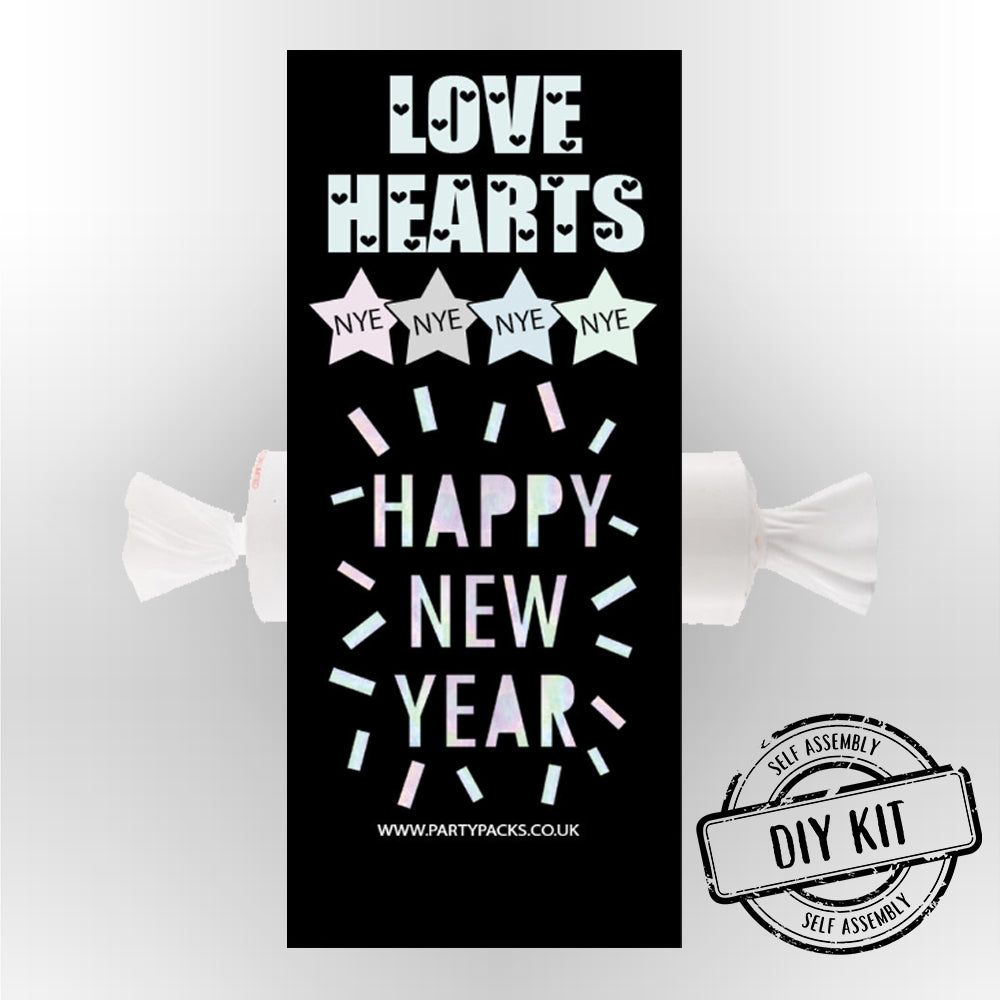 New Year Disco Love Hearts- Pack of 30