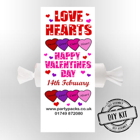 Valentine's Day Love Heart Sweets - Pack of 30