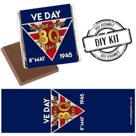 Square Chocolates - VE Day 80th Anniversary - Pack Of 16