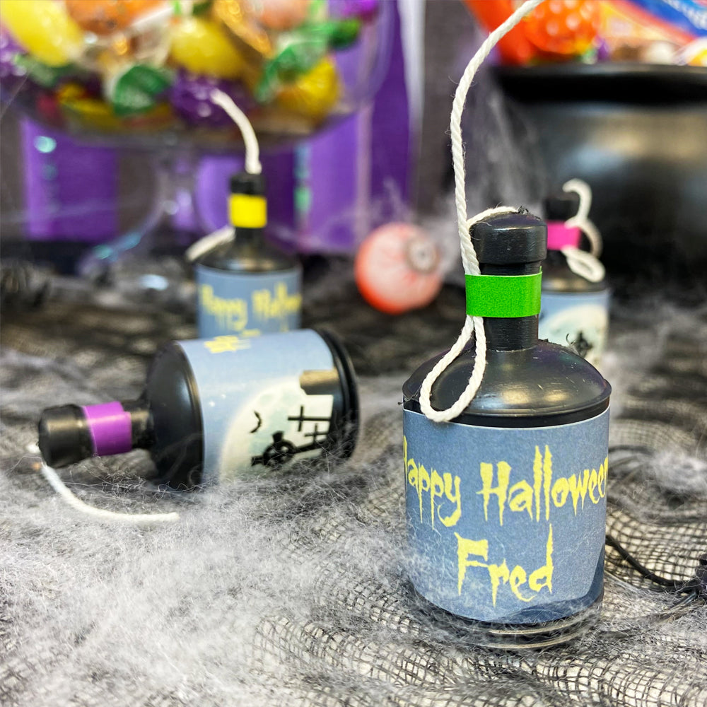 Personalised Party Popper Kit- Haunted Graveyard- Pack of 18