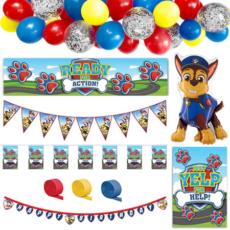 Paw Patrol Party Decoration Pack